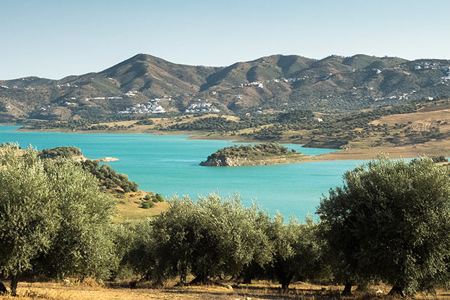 Le lac de Vinuela