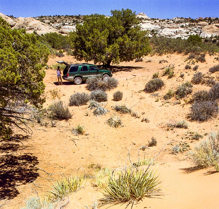 GMC Jimmy sur la piste