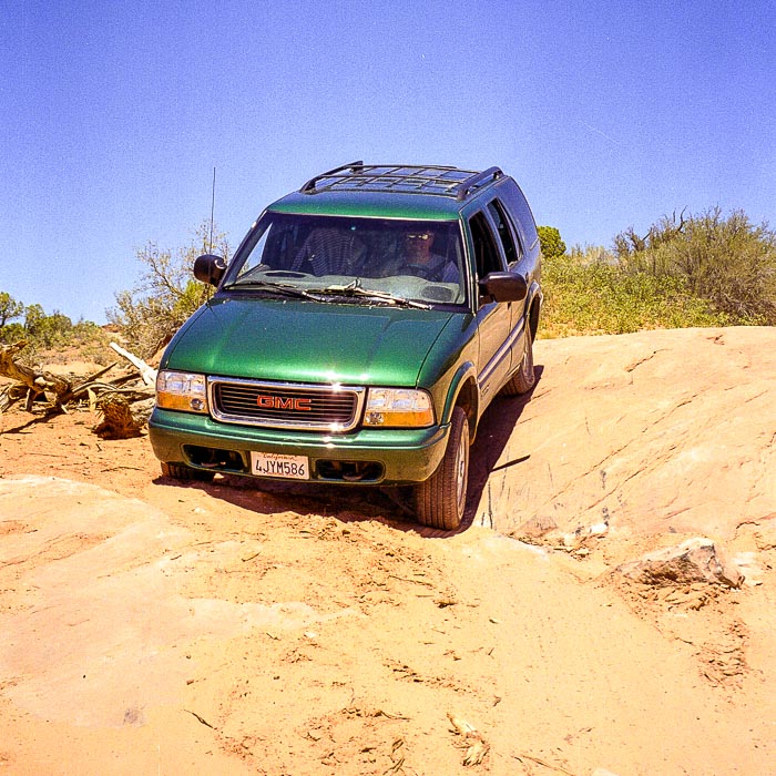 GMC Jimmy sur la piste