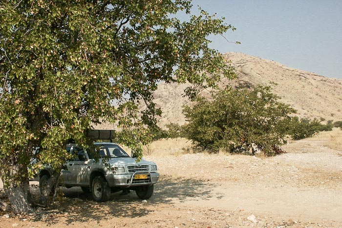 piste dans le Kaokoland piste dans le Kaokoland