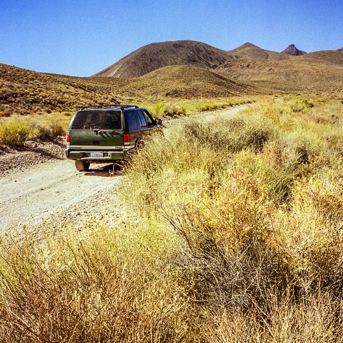 Piste de Titus Canyon