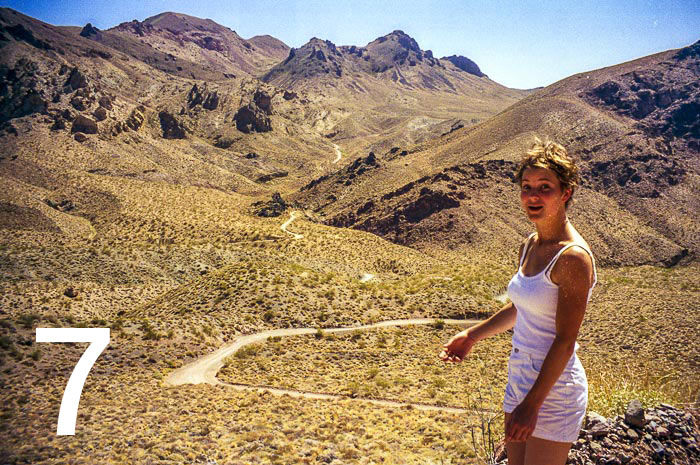 Camille et la piste de Titus Canyon