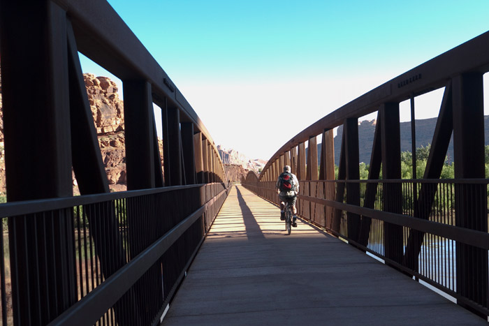 passerelle sur le colorado