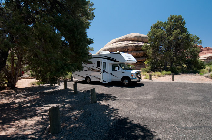 the Needles, squaw flat campground