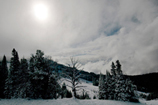 Dunraven Pass sous la neige