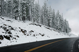 Dunraven Pass sous la neige