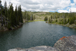 rivière entre Shoshone Lake et Lewis Lake